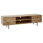 Möbelix Lowboard Wohnling B: 160 Cm Braun/schwarz