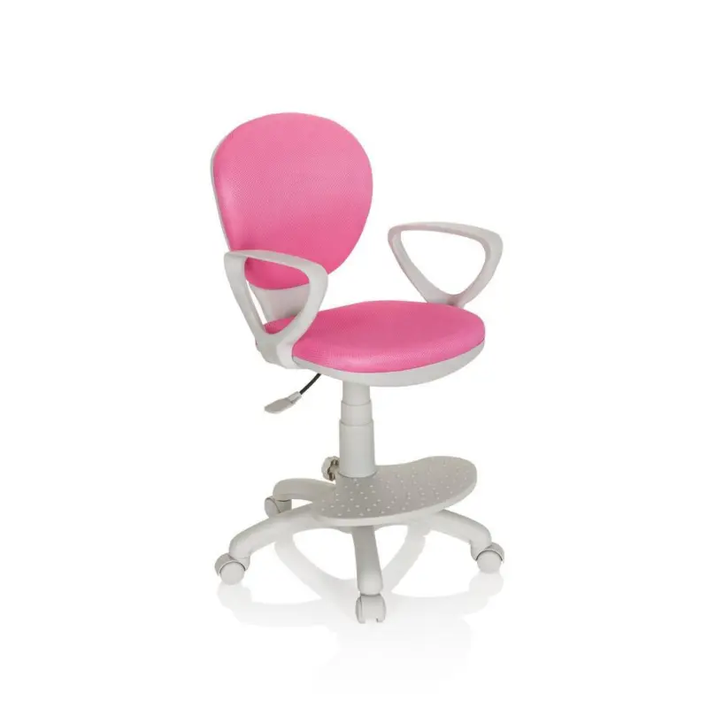 Jugenddrehstuhl Kid Colour Pink/Grau
