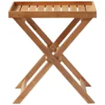 Möbelix Gartentisch Klappbar Tray Table Teakholz L 60 cm