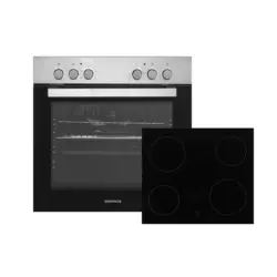 Einbauherd-set B: 59,5 Cm Elektro-Glaskeramik