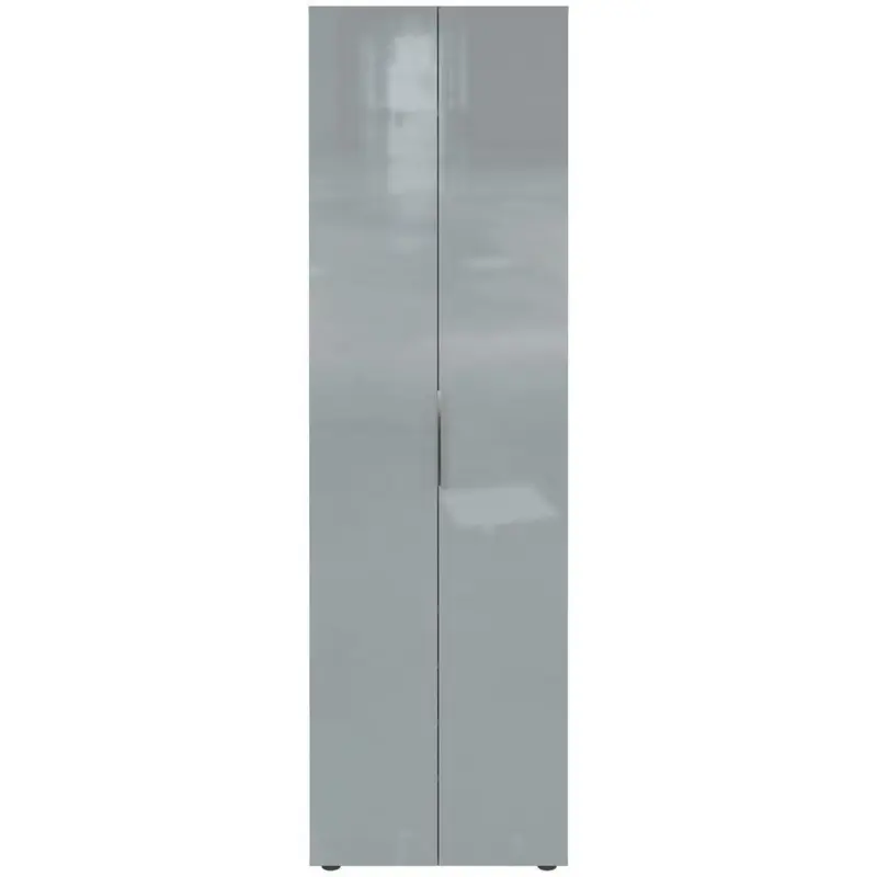 Garderobenschrank Genova Graphitfarben B: 59 cm