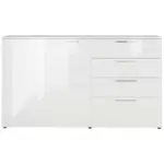 Möbelix Sideboard 186cm Sunnyvale, Weiß