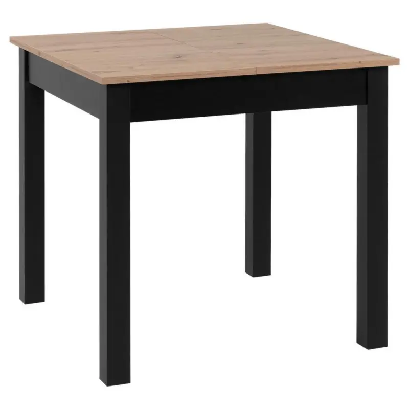 Esstisch Ausziehbar Coburg 80-120x80x77 cm Eiche Dekor