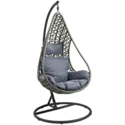 Hängesessel mit Gestell Monaco Mit Sitzkissen