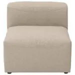 Möbelix Sofaelement Lena Creme Flachgewebe