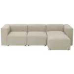 Möbelix Ecksofa Lena Creme Flachgewebe