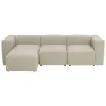 Möbelix Ecksofa Lena Creme Flachgewebe