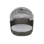 Möbelix Hundesofa D: 100 Cm Anthrazit/grau Mit Kissen