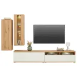 Möbelix Wohnkombination 4 -teilig. Power Alpinweiß