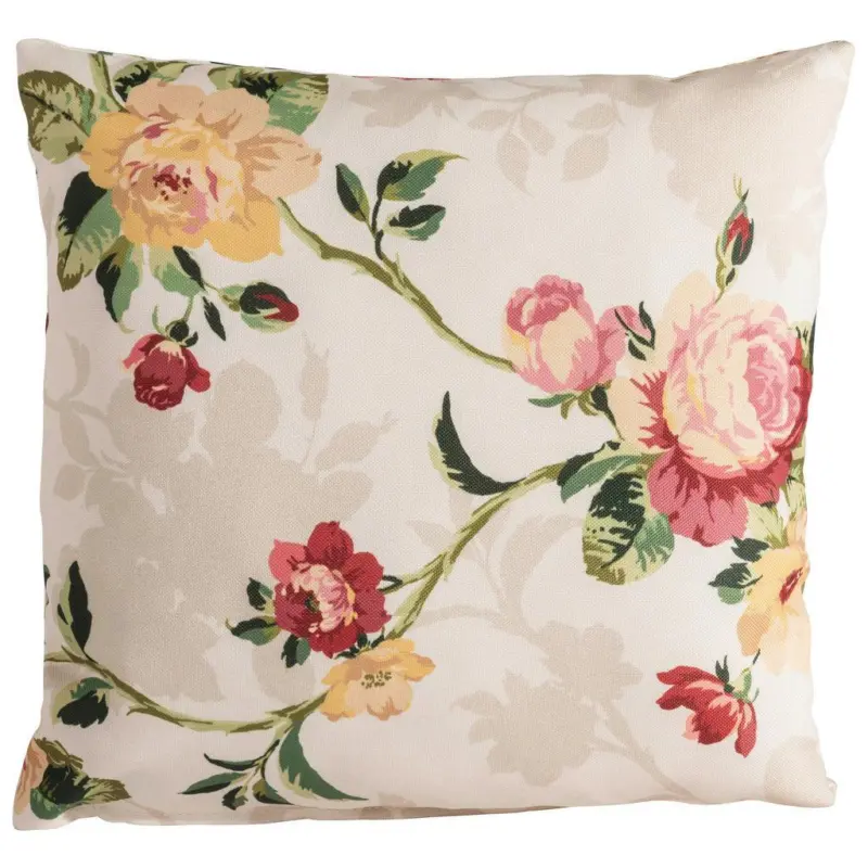 Zierkissen Corona 40x40 Cm Gelb/rot/beige