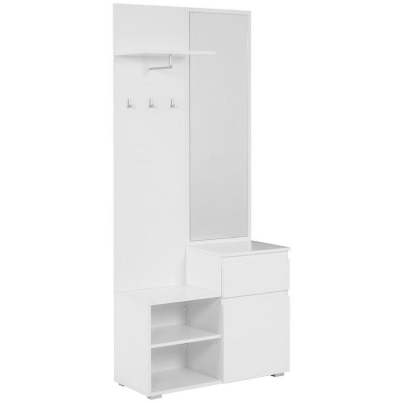 Garderobe Image Weiß B: 85 cm