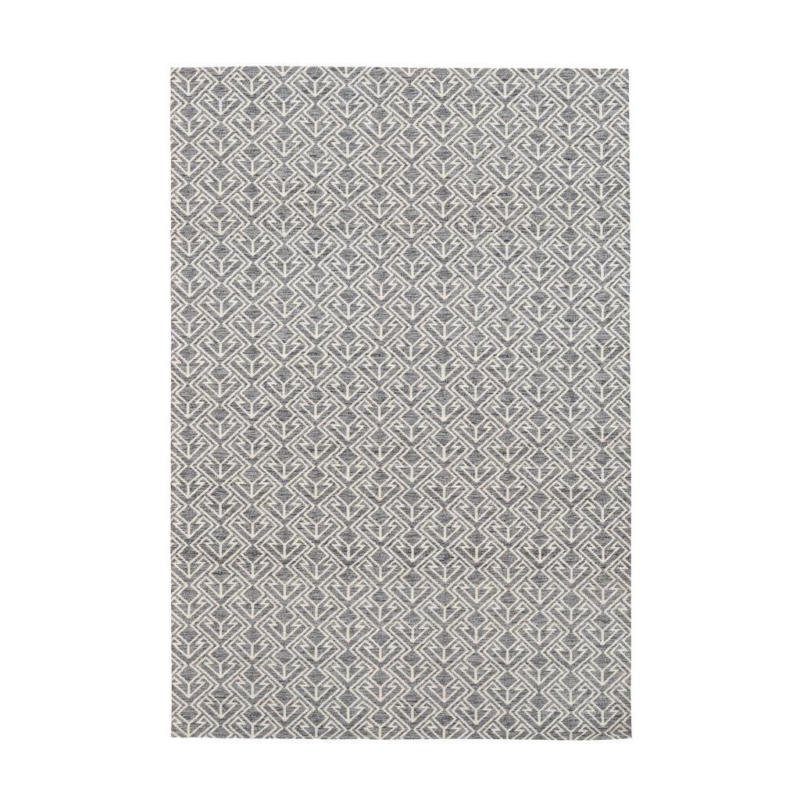 Webteppich Creme/Grau Yoga 120x170 cm