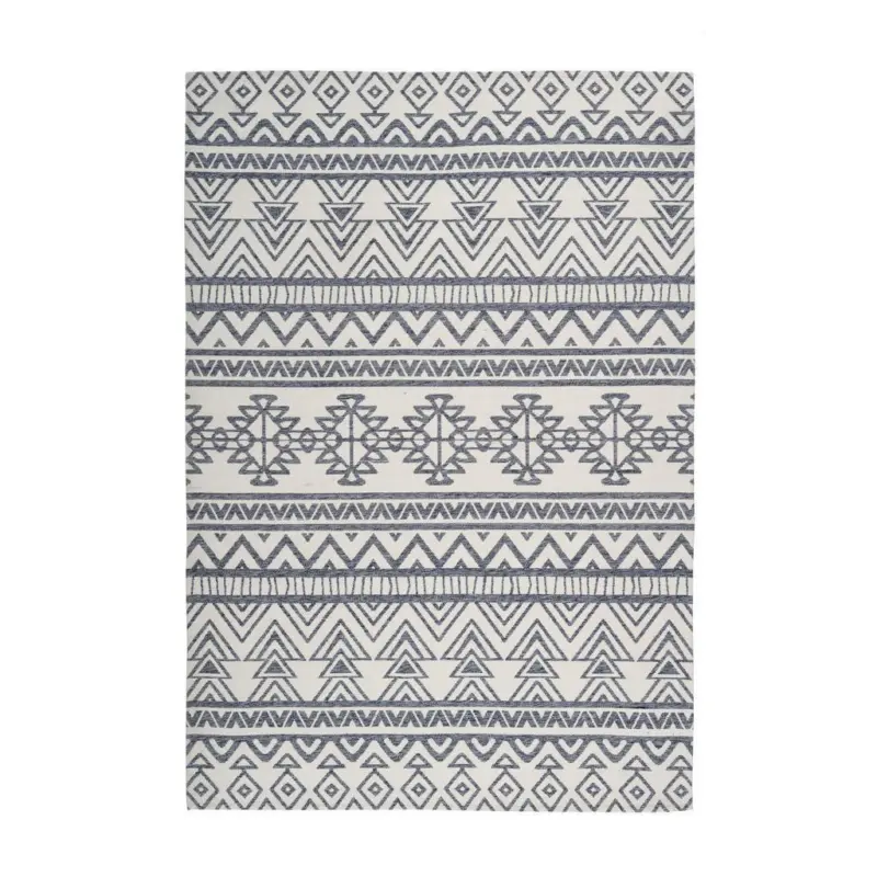 Webteppich Anthrazit/Creme Yoga 200x290 cm