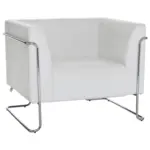 Möbelix Designsessel Curacao Weiß