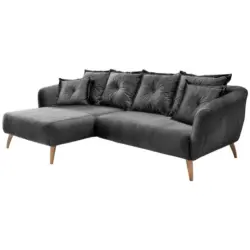 Ecksofa Baggio Grau S: 162/277 cm