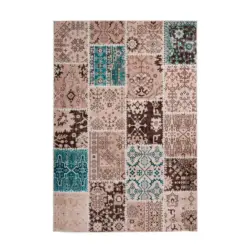 Webteppich Taupe Ariya 80x150 cm Taupe 80/150 cm
