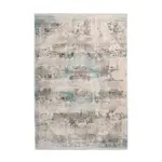 Möbelix Webteppich Türkis/taupe Anouk 80x150 Cm Türkis, Taupe 80/150 cm