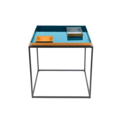 Beistelltisch Eisen Famosa Blau/grau/orange