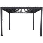 Möbelix Pergola Deluxe 360x360cm Anthrazit