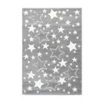 Möbelix Kinderteppich Sterne Silbern Tamworth 120x170 Cm