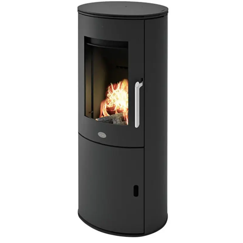 Kaminofen Patty Schwarz Metall 8kw