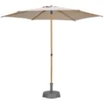 Möbelix Sonnenschirm Sun BxHxT: 270x270x220 cm Taupe