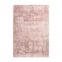 Hochflor Teppich Rosa Tender 160x230 cm