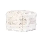 Möbelix Pouf Bohist Makramee Creme/olivgrün Dxh: 50x45 Cm