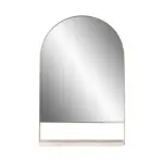 Möbelix Wandspiegel Doha 43,5x69 Cm Naturstein/eisen/glas