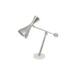 Möbelix Tischlampe Cosima Silberfarben