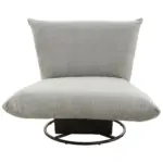 Möbelix Relaxsessel Cremona Polyester Grau