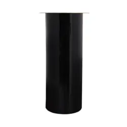 Kerzenständer Art Deco Eisen Schwarz/goldfarben Für Boden