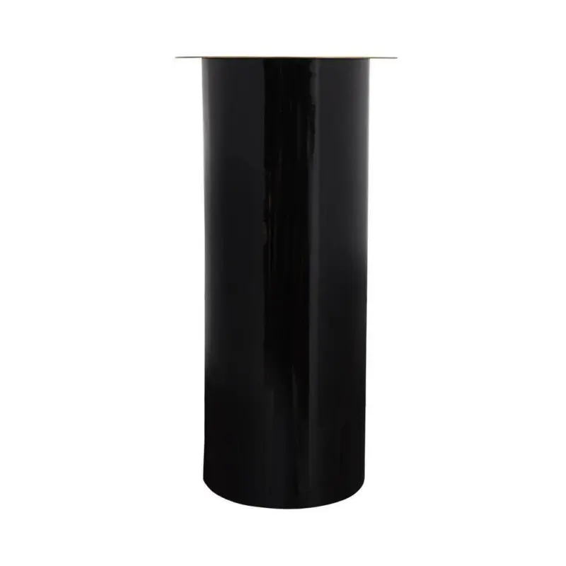 Kerzenständer Art Deco Eisen Schwarz/goldfarben Für Boden