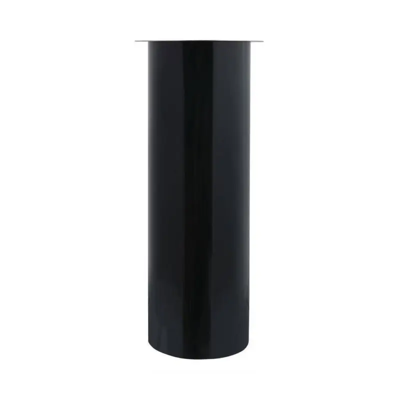 Kerzenständer Art Deco Eisen Silberfarben/dunkelgrün