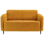 Möbelix 2-sitzer-sofa Marone Gelb Teddystoff