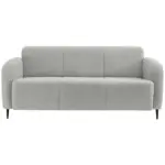 Möbelix 3-sitzer-sofa Marone Hellgrau Teddystoff