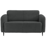 Möbelix 2-Sitzer-Sofa Marone Anthrazit Teddystoff