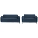 Möbelix Sitzgarnitur 2-tlg. Marone Blau