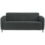 Möbelix 3-Sitzer-Sofa Marone Anthrazit Teddystoff