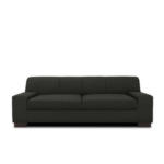 Möbelix 2-Sitzer-Sofa Norma Schwarz Lederlook