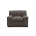 Möbelix Polstersessel Norma Schwarz/braun Webstoff