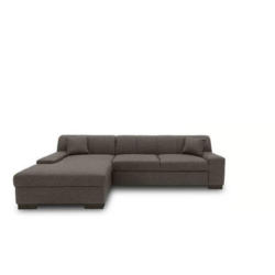 Ecksofa Norma Grau Webstoff