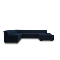 Wohnlandschaft Norma Mit Schlaffunktion Blau