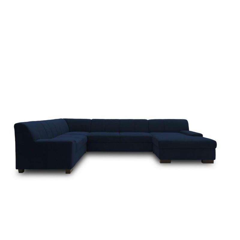 Wohnlandschaft Norma Mit Schlaffunktion Blau