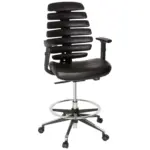 Möbelix Drehstuhl Ergo Line Ii Work Lederlook Schwarz Bis 120kg