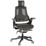 Möbelix Drehstuhl Spektre Black höhenverstellbar Grau/Schwarz