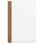 M&ouml;belix H&auml;ngeschrank Varese B: 40 Cm Wei&szlig;/wotaneiche Dekor