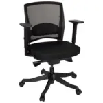 M&ouml;belix Drehstuhl Ikast Base Schwarz