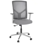 Möbelix Drehstuhl Breton Base W Grau/weiß