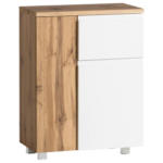 Möbelix Hängeschrank Varese Bxh: 65 79cm Weiß/wotaneiche Dekor